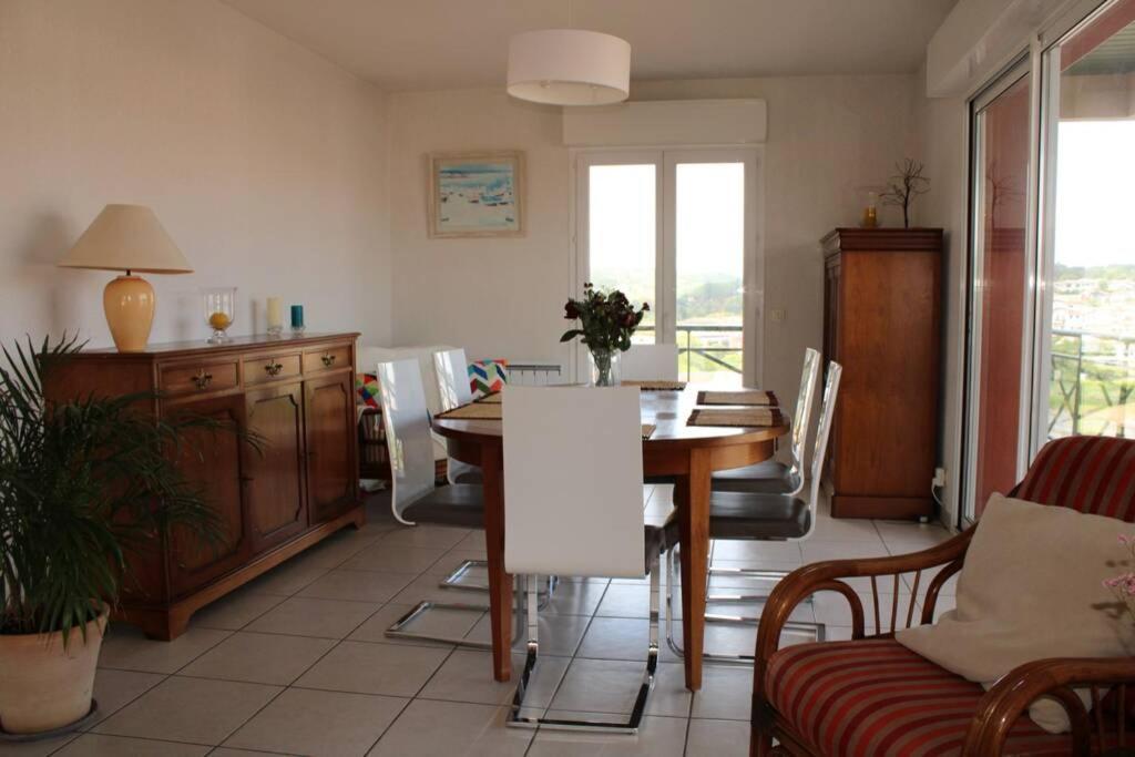 Ferienwohnung Surplomber L'Ocean A Sokoa Ciboure Exterior foto